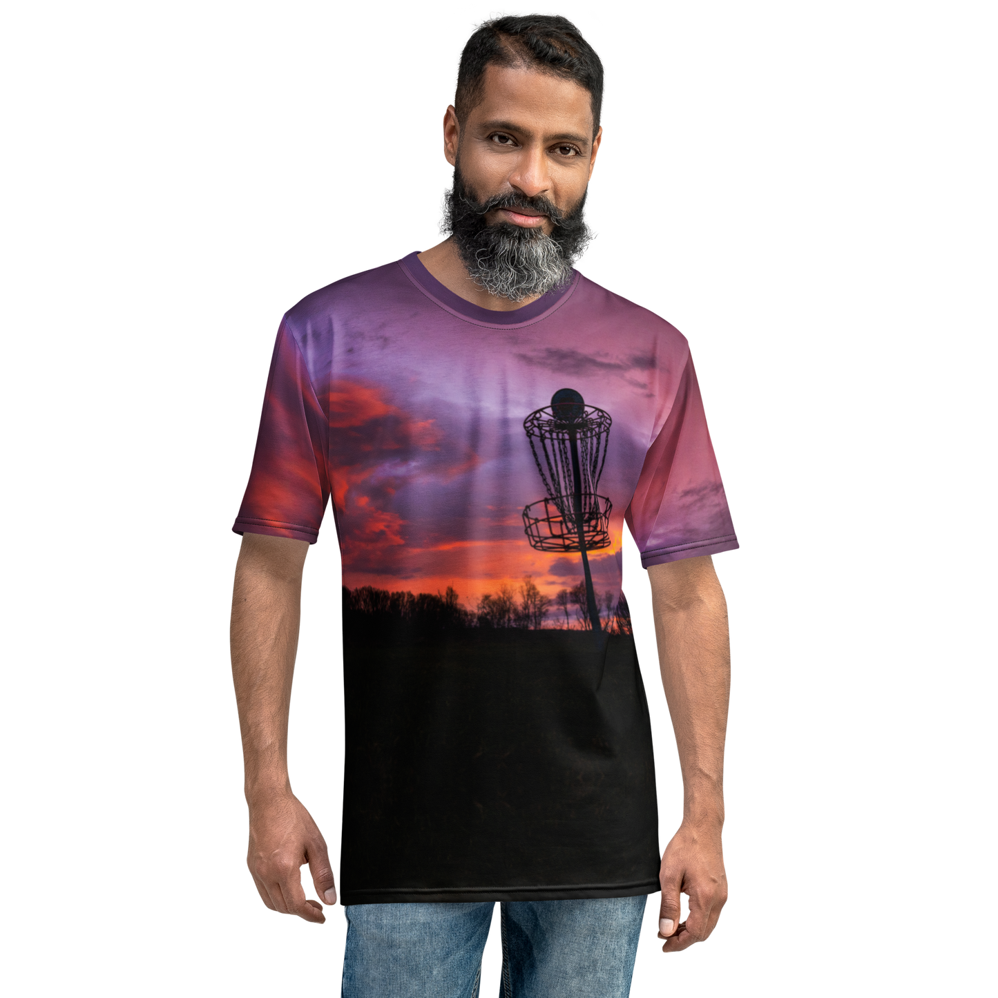 Disc Golf Sunrise Men's t-shirt