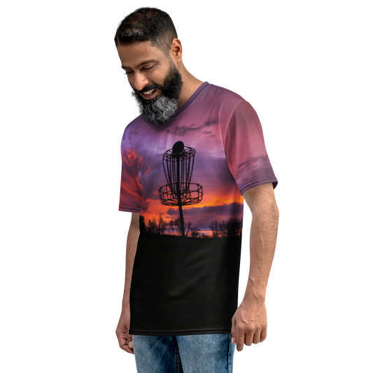 Disc Golf Sunrise Men's t-shirt