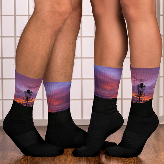 Disc Golf Sunrise Socks