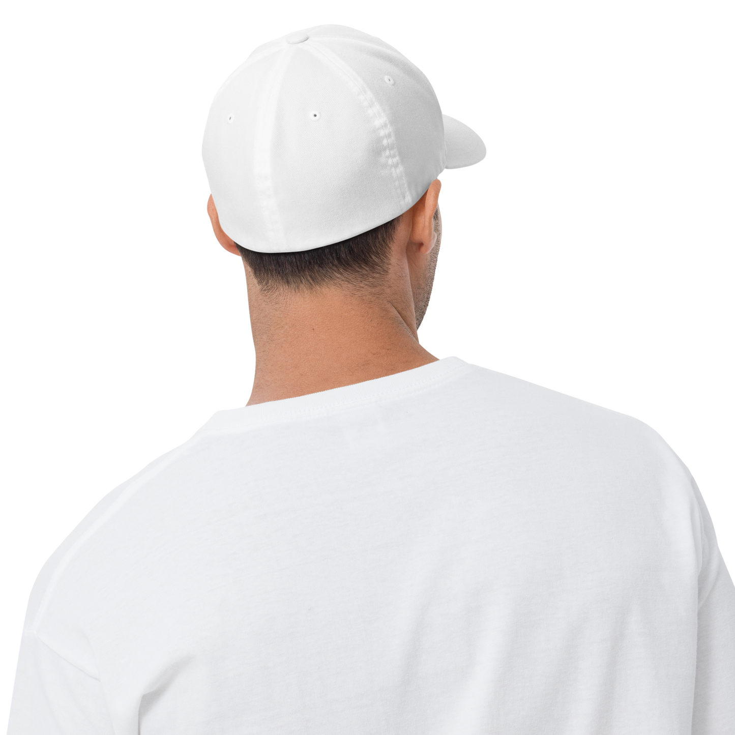 COX Camera White Wireframe Logo Structured Twill Cap