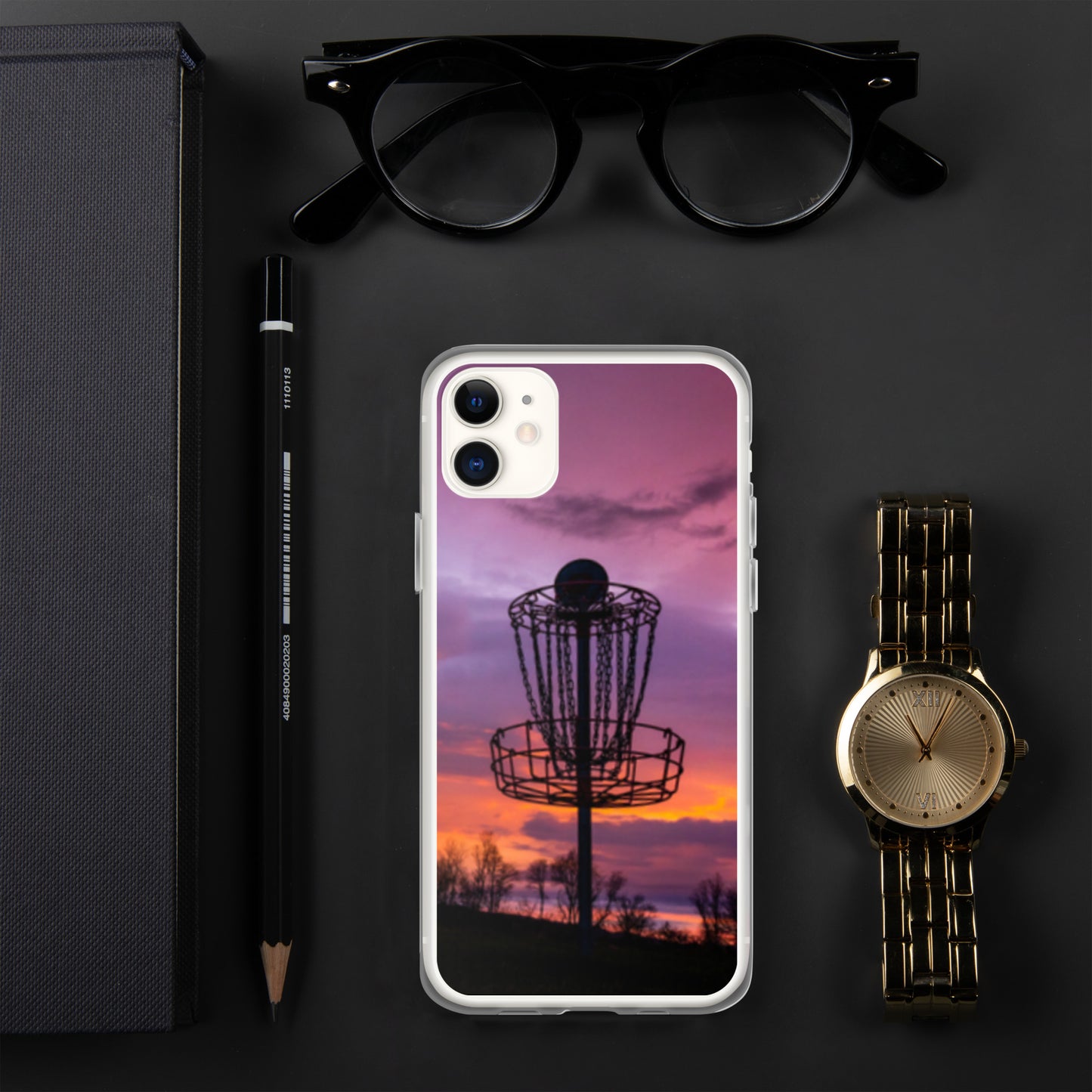 Disc Golf Sunrise iPhone Case