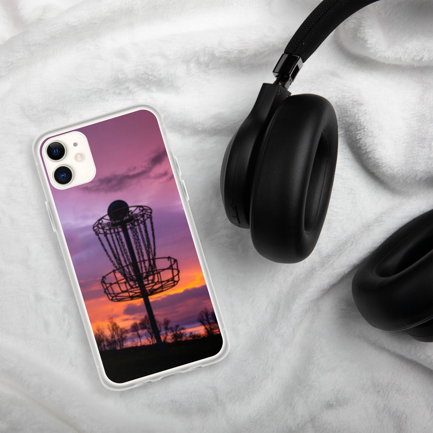 Disc Golf Sunrise iPhone Case