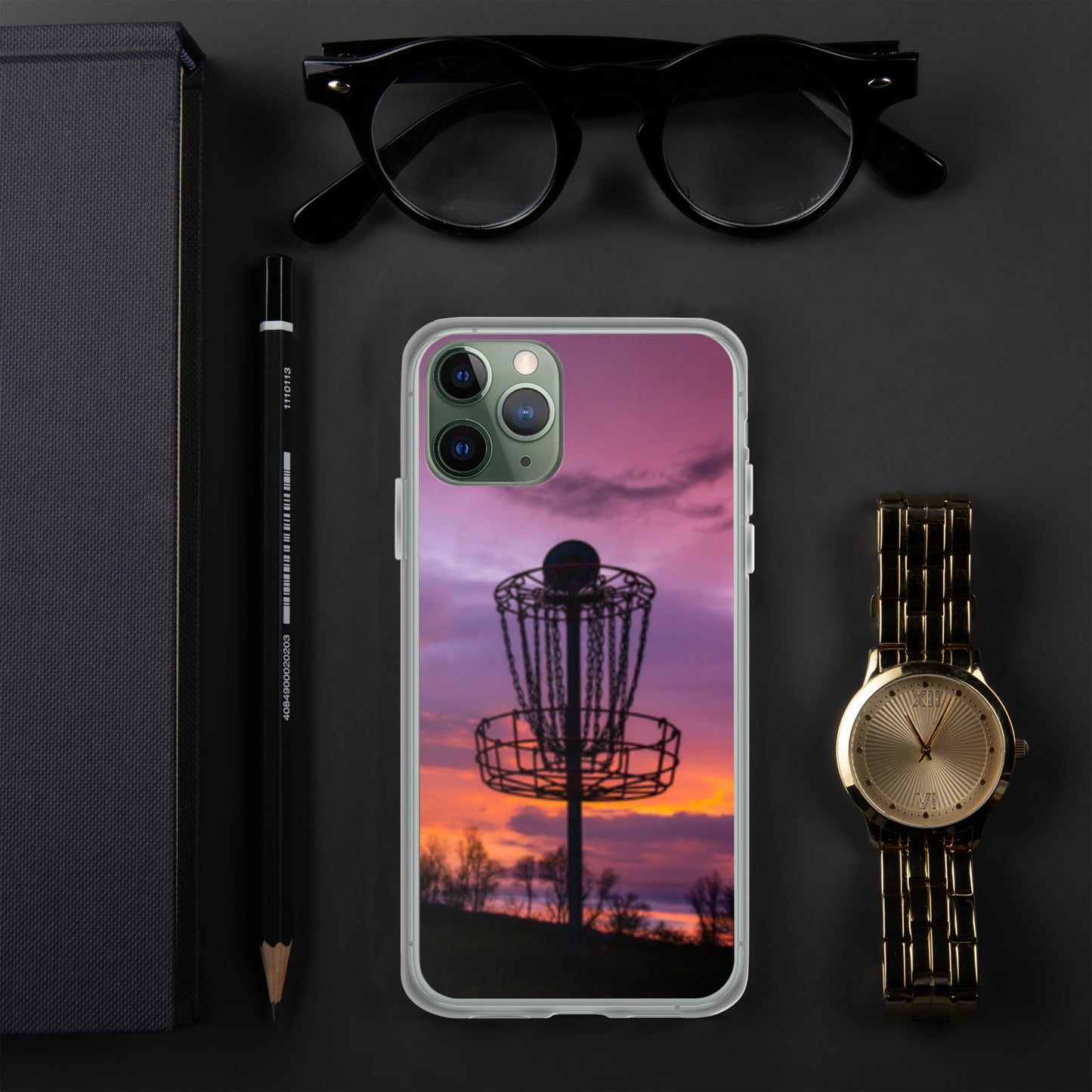 Disc Golf Sunrise iPhone Case