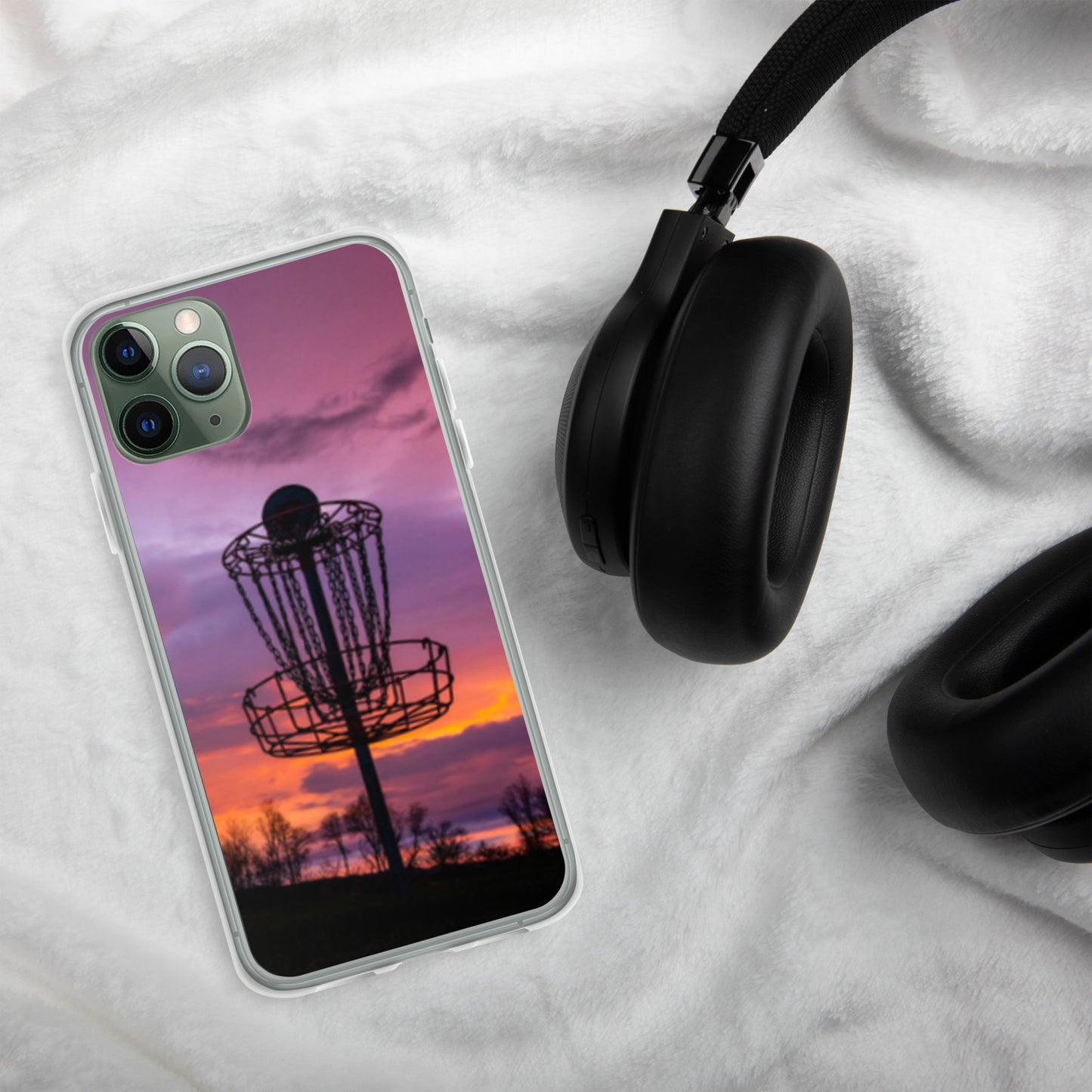 Disc Golf Sunrise iPhone Case