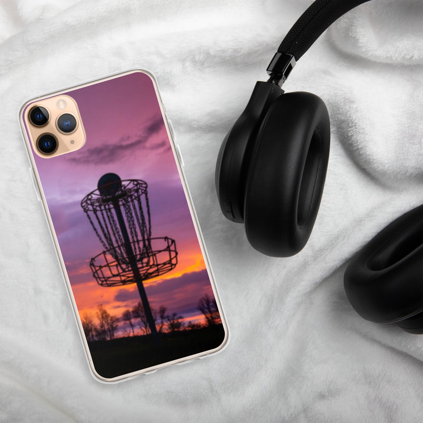 Disc Golf Sunrise iPhone Case