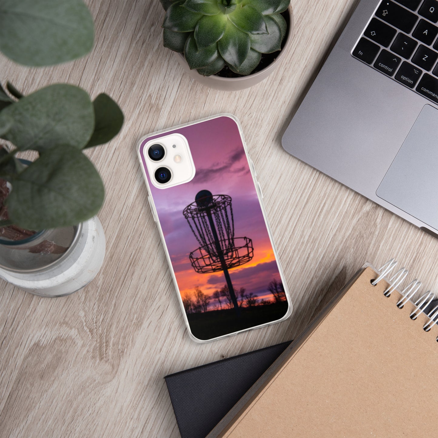 Disc Golf Sunrise iPhone Case