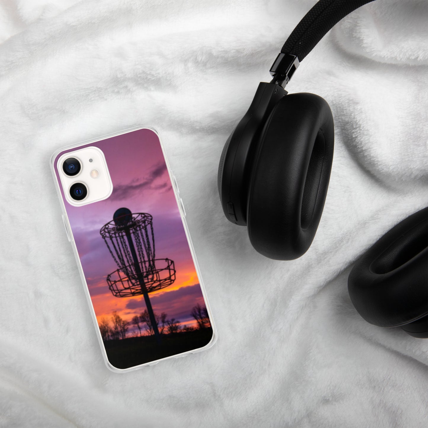 Disc Golf Sunrise iPhone Case