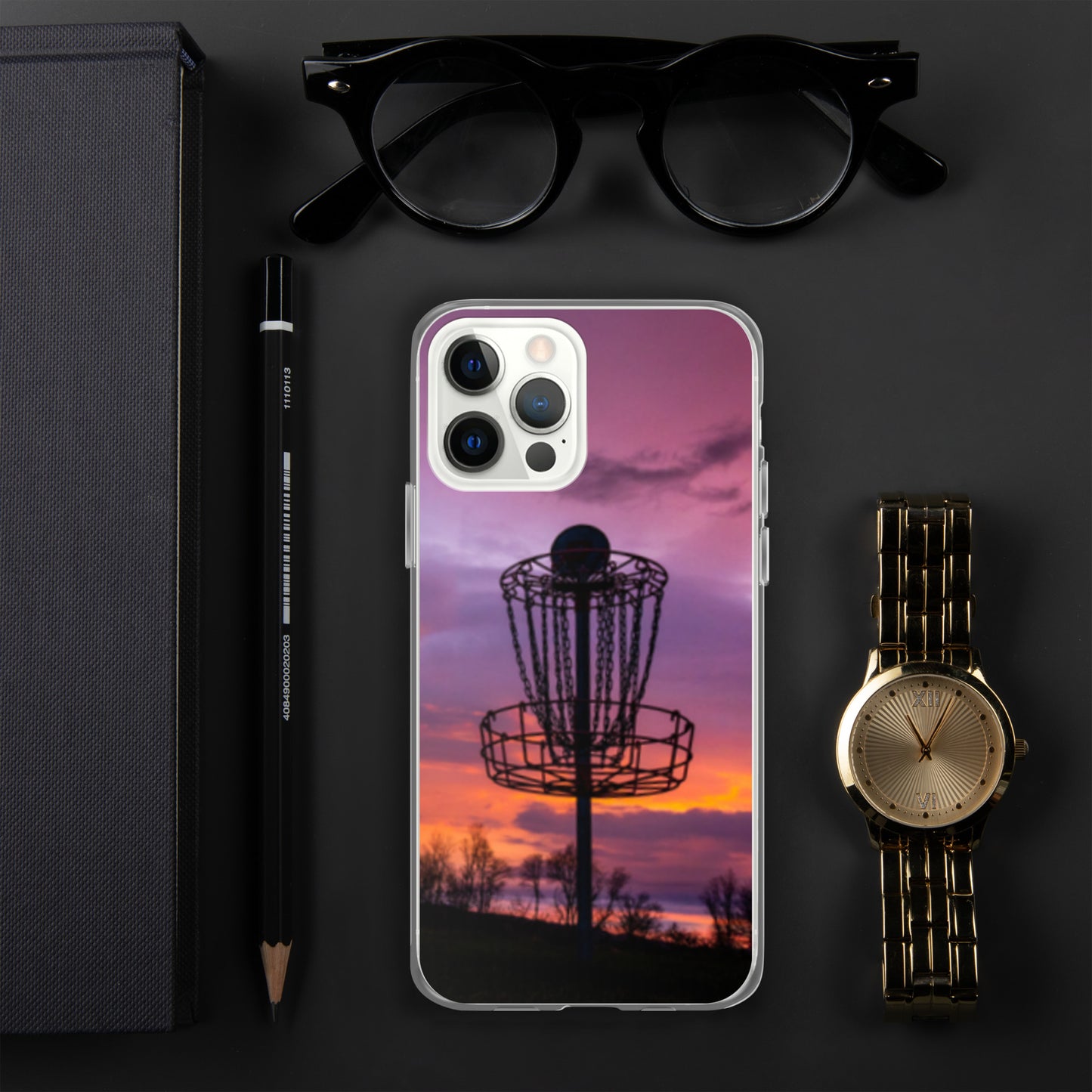 Disc Golf Sunrise iPhone Case