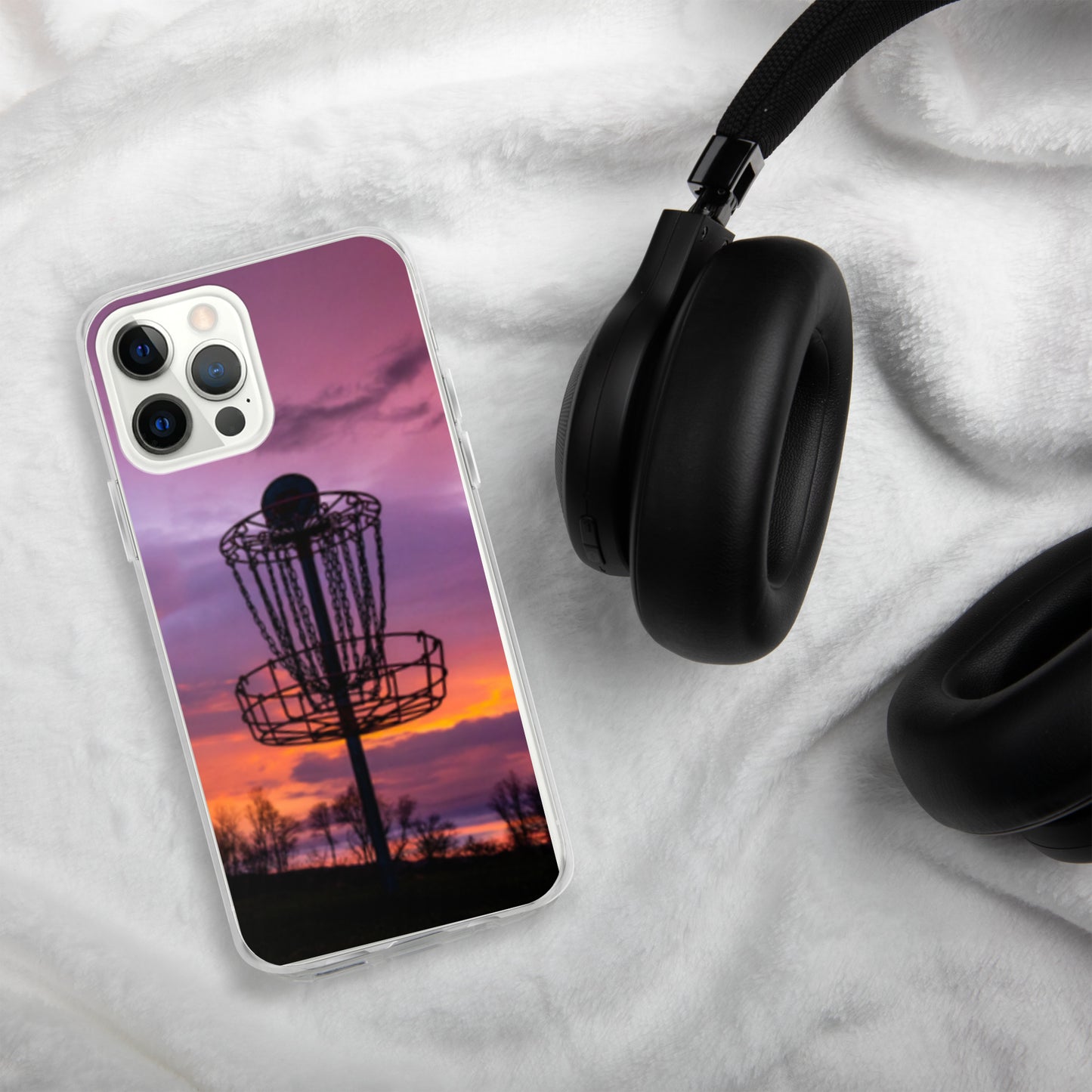 Disc Golf Sunrise iPhone Case