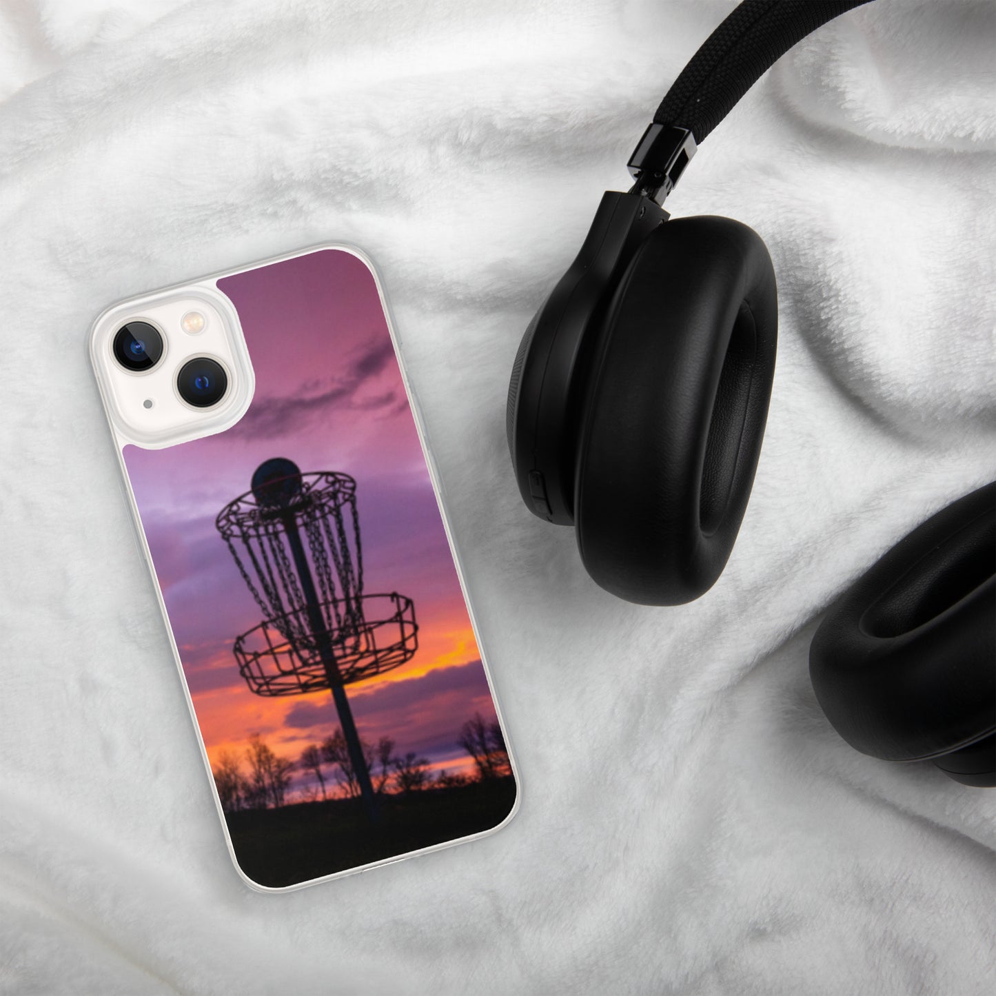 Disc Golf Sunrise iPhone Case