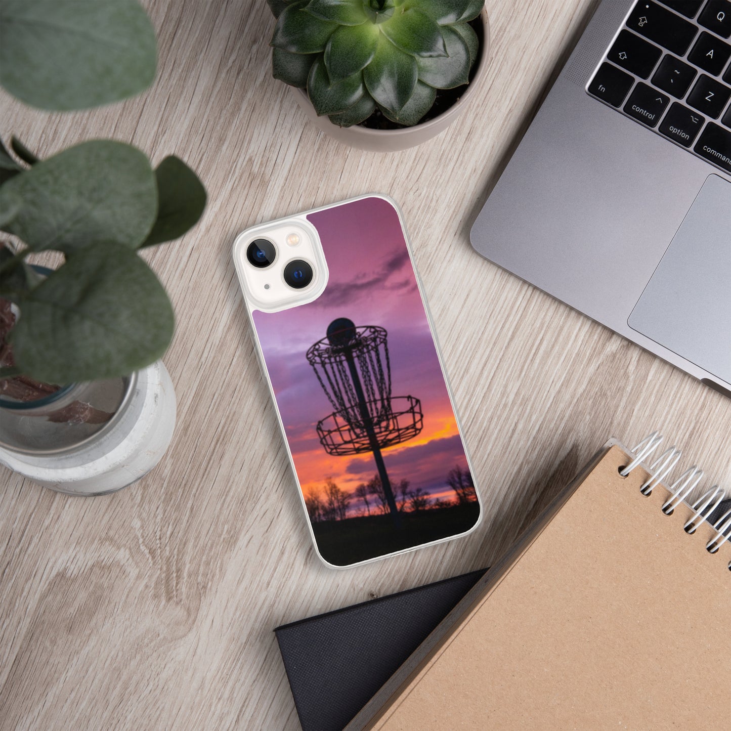 Disc Golf Sunrise iPhone Case