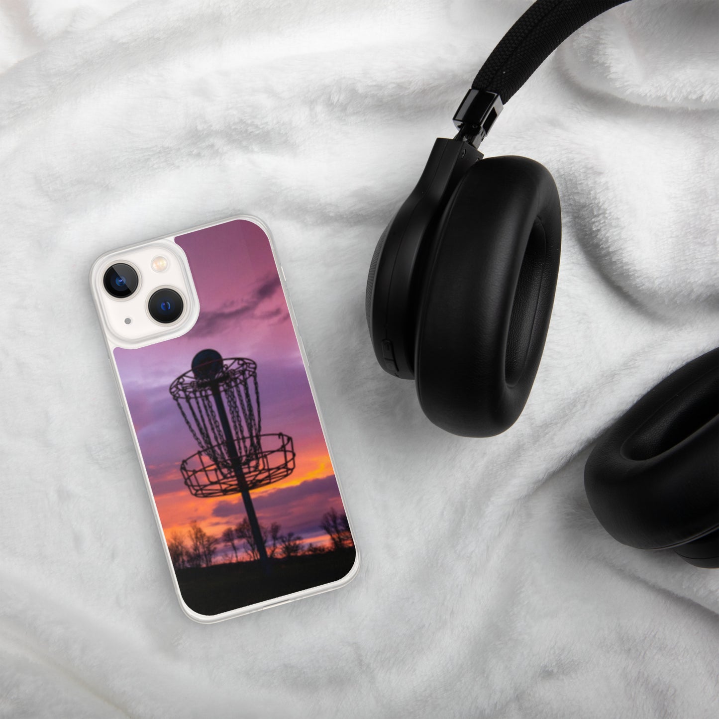 Disc Golf Sunrise iPhone Case