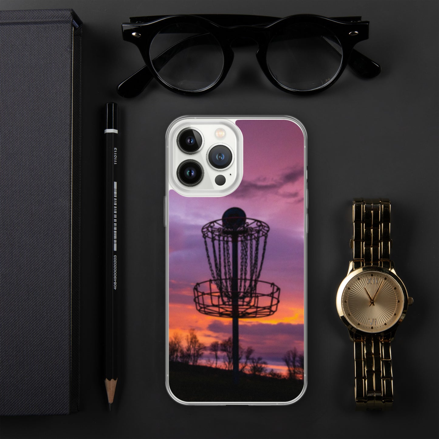 Disc Golf Sunrise iPhone Case