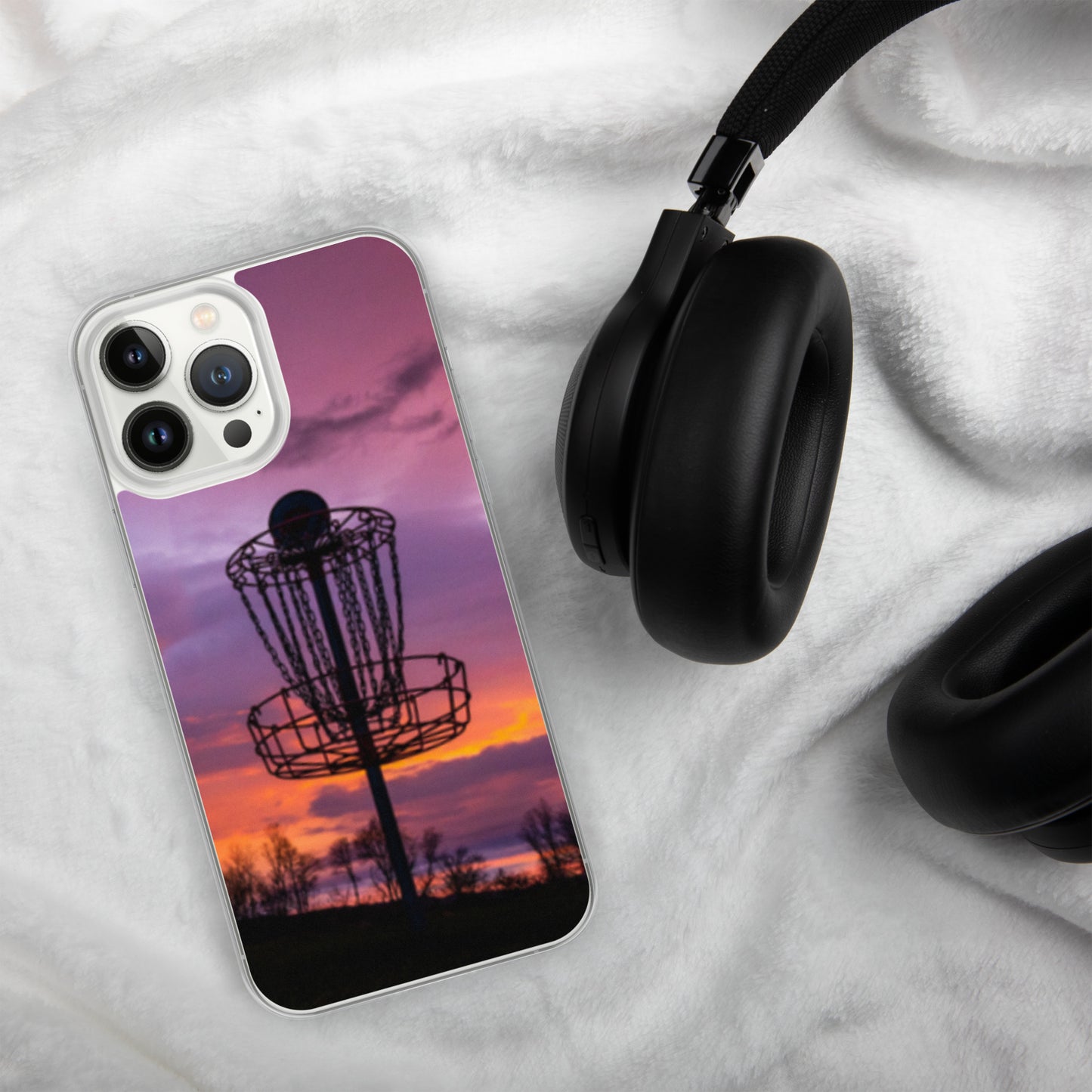 Disc Golf Sunrise iPhone Case