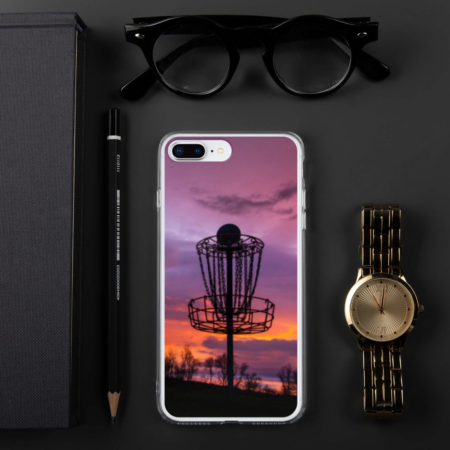 Disc Golf Sunrise iPhone Case