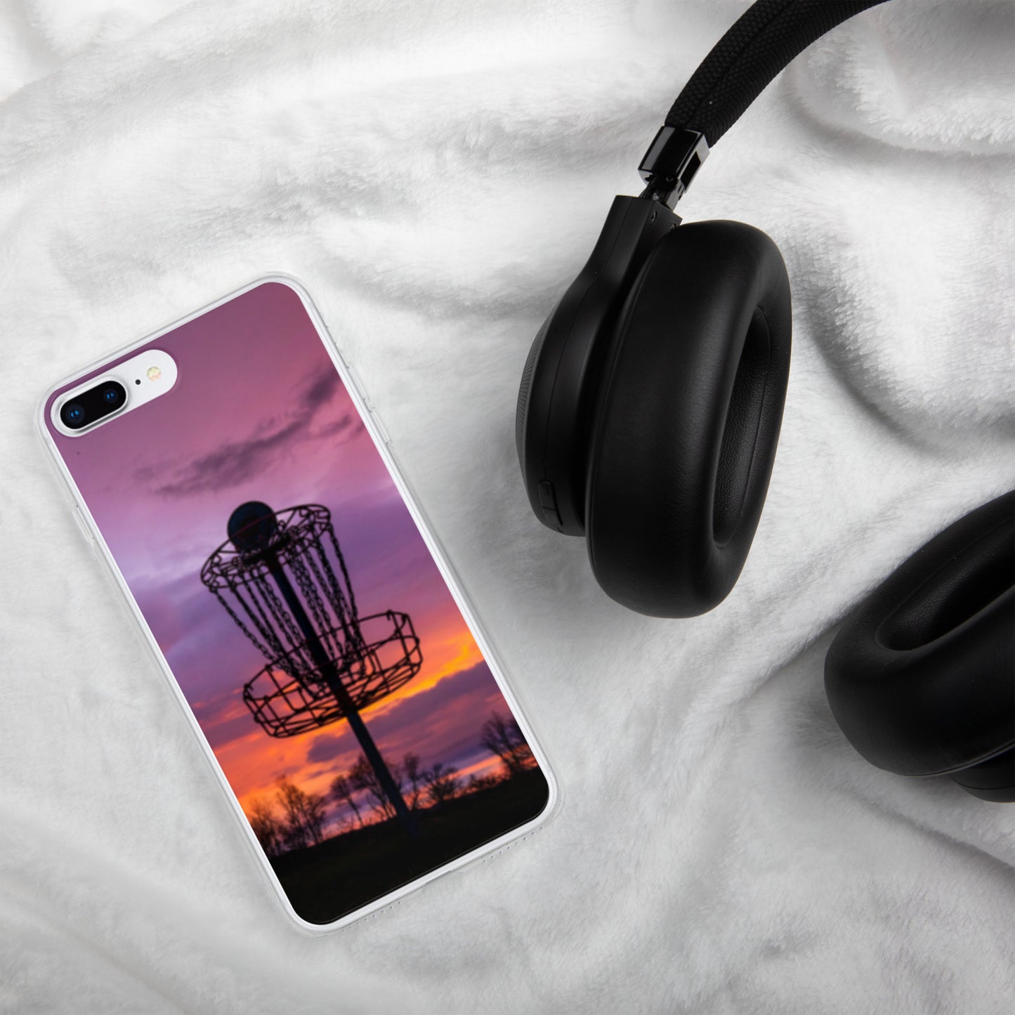 Disc Golf Sunrise iPhone Case