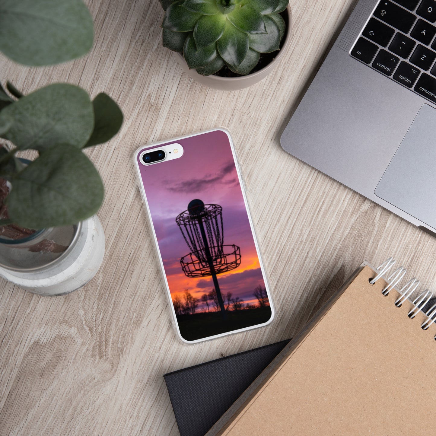 Disc Golf Sunrise iPhone Case