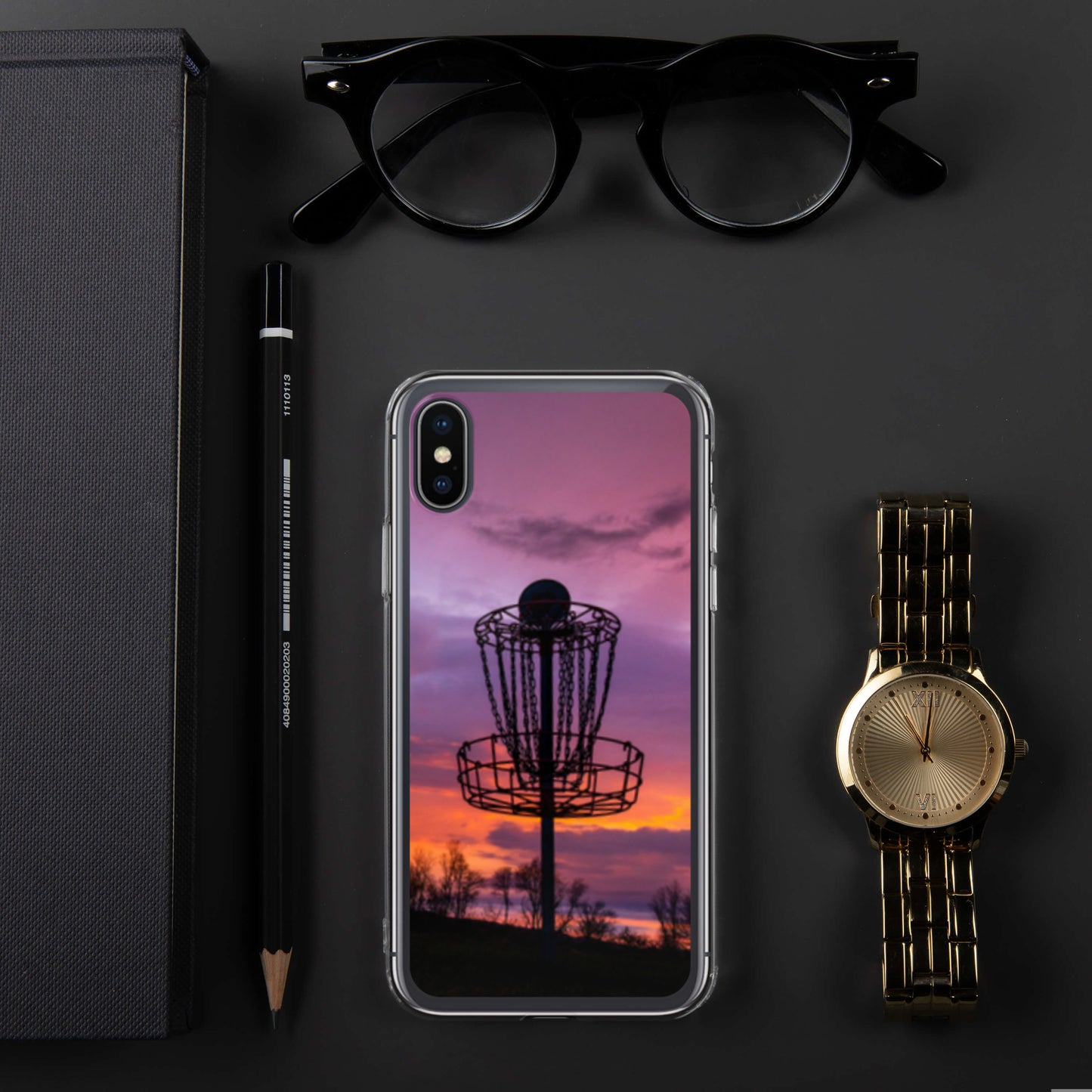 Disc Golf Sunrise iPhone Case