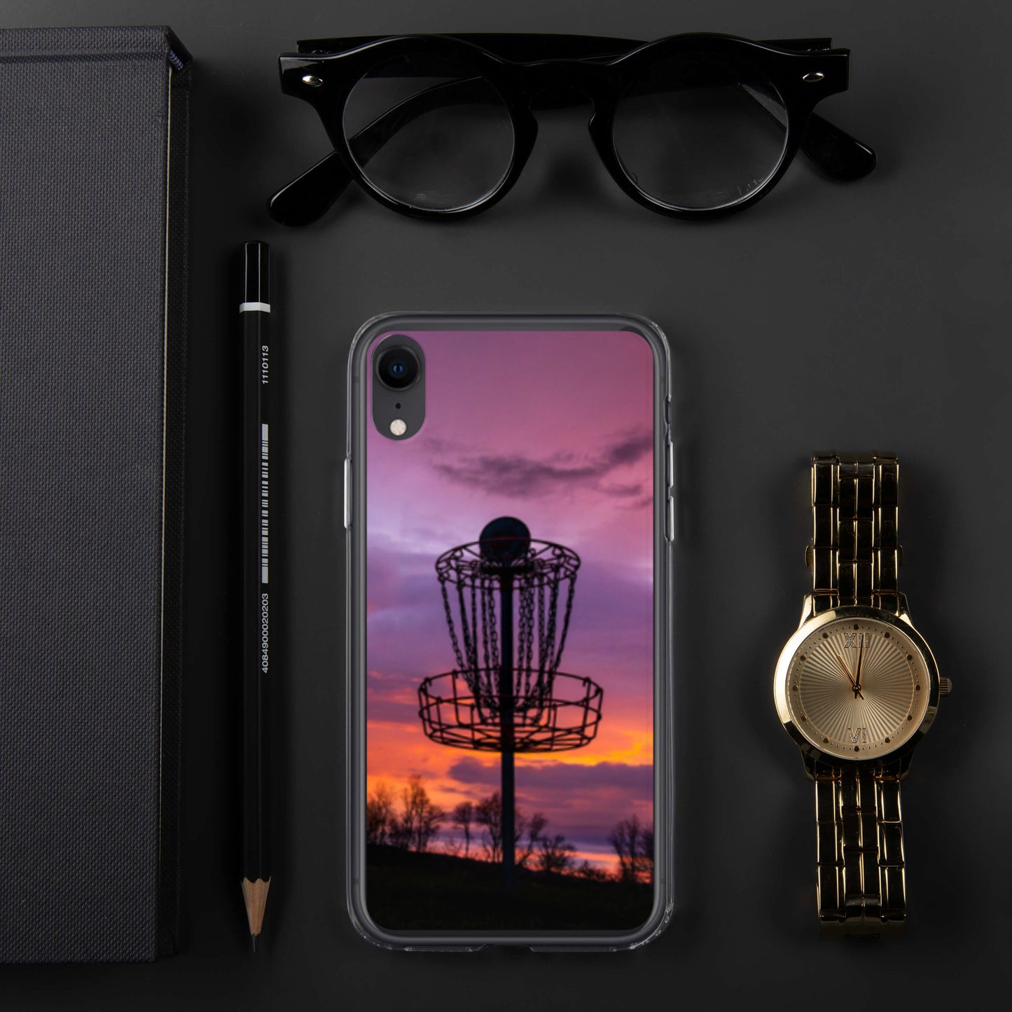 Disc Golf Sunrise iPhone Case