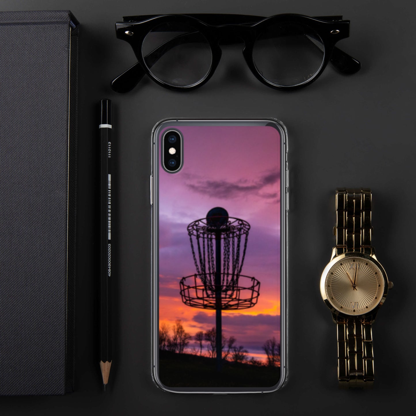 Disc Golf Sunrise iPhone Case