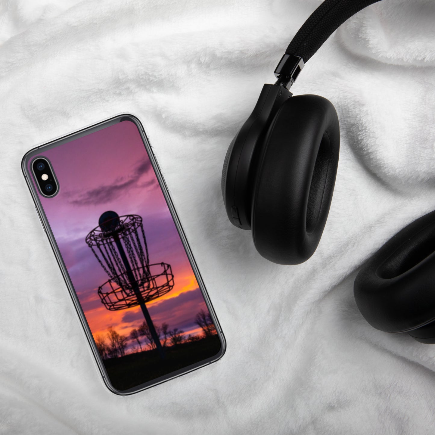 Disc Golf Sunrise iPhone Case